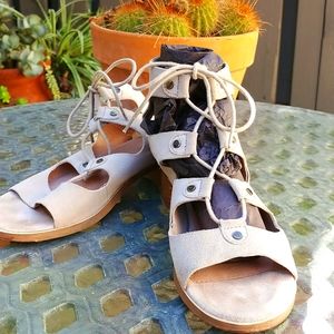 Seychelles Lace-up Sandals Sz 9